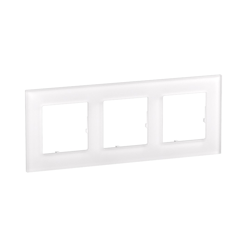 Рамка 3х Valena Life Raw Origin Светло стъкло - Legrand 756613