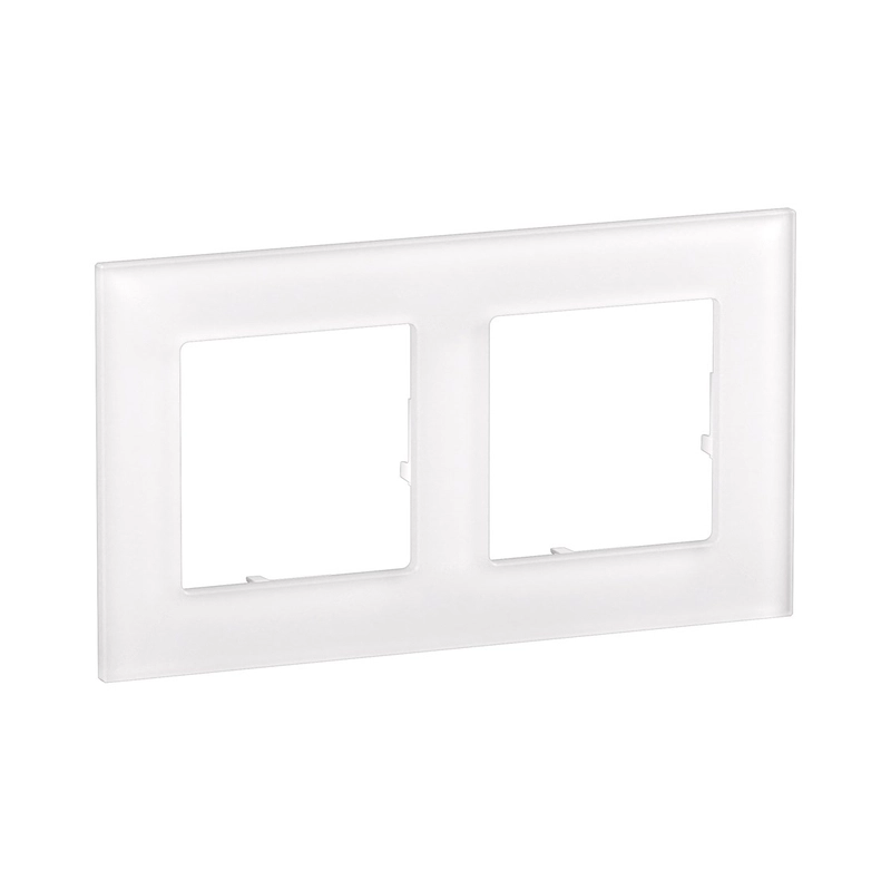 Рамка 2х Valena Life Raw Origin Светло стъкло - Legrand 756612