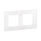 Рамка 2х Valena Life Raw Origin Светло стъкло - Legrand 756612