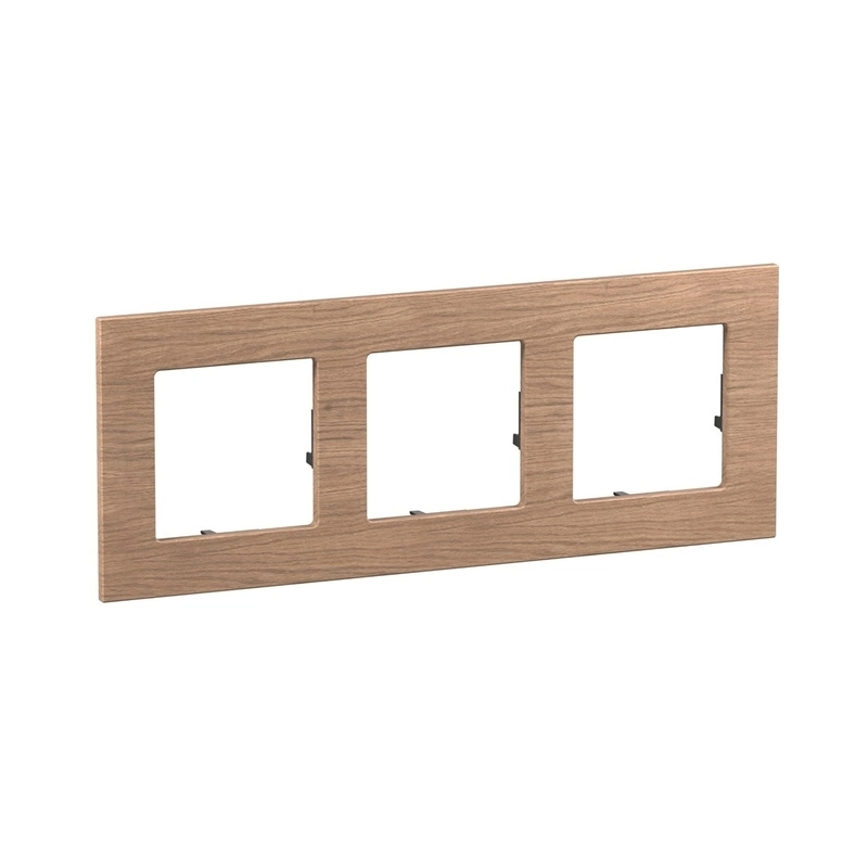 Рамка 3х Valena Life Raw Origin Светъл дъб - Legrand 756633
