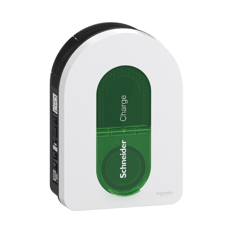 Зарядна станция за стена Schneider Charge 22.1 kW, 3P 32A, с контакт Type 2, IP55 IK10 - SCHNEIDER ELECTRIC Schneider Charge EVH5A22N2S