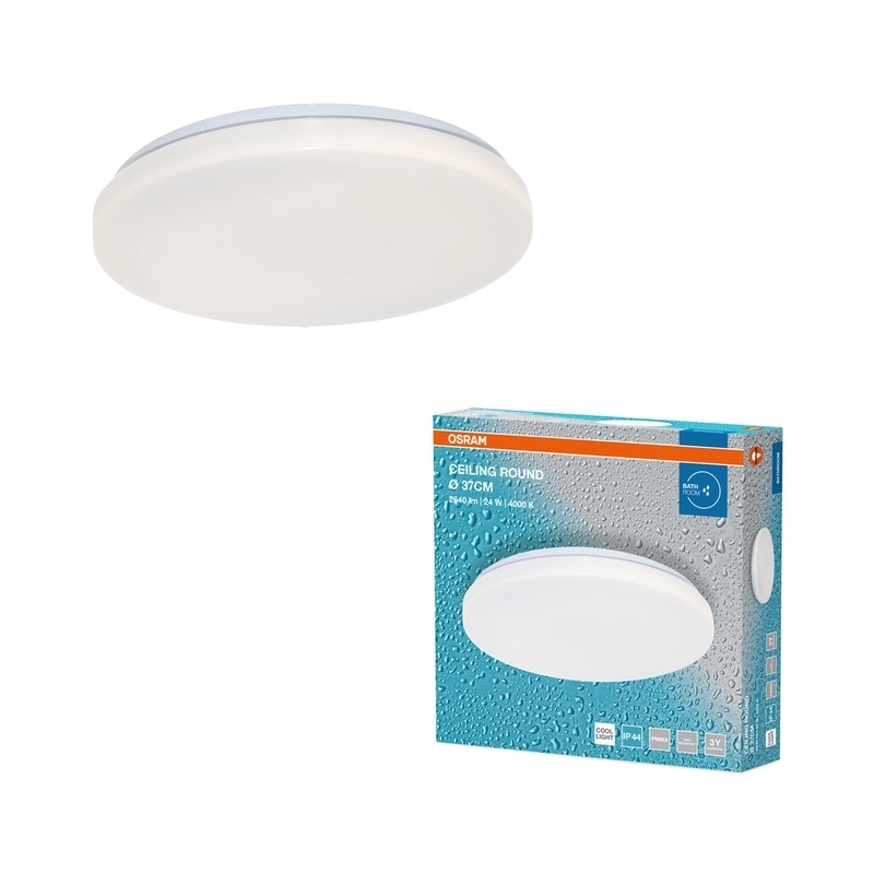 LED ceiling light 24W 1920lm 4000K IP44 - OSRAM CEILING ROUND LED647864