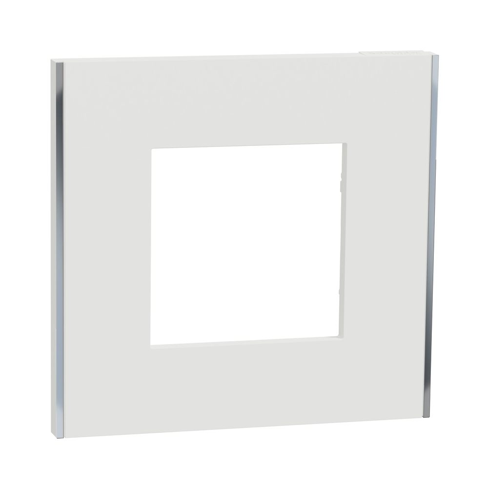 Рамка 1x 2M Бял/сребро Unica Deco Subtle - Schneider Electric Unica NEW NU600240