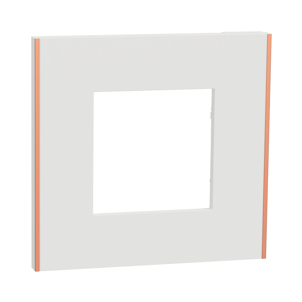 Рамка 1x 2M Бял/мед Unica Deco Subtle - Schneider Electric Unica NEW NU600242