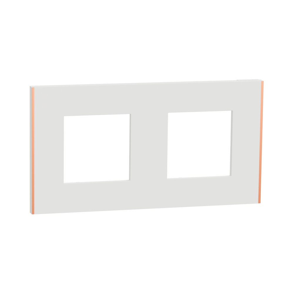 Рамка 2x 2M Бял/мед Unica Deco Subtle - Schneider Electric Unica NEW NU600442