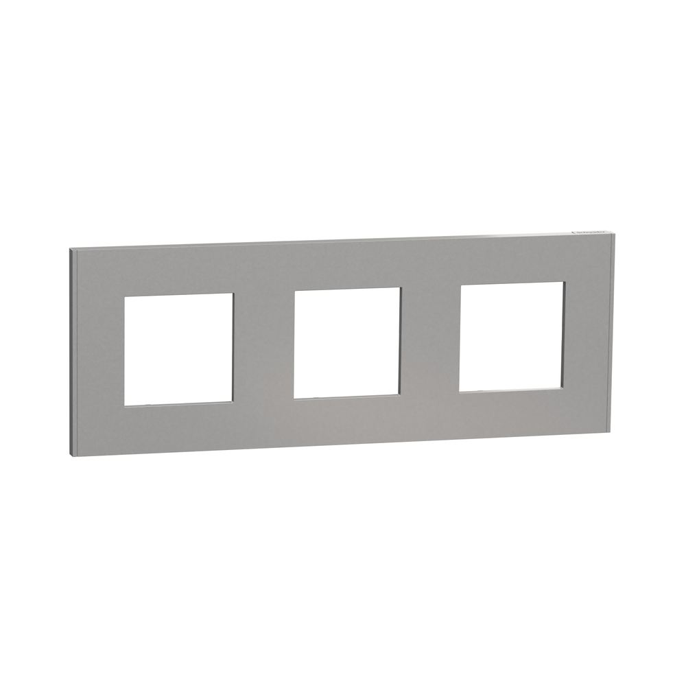Рамка 3x 2M Алуминий Unica Deco Essential - Schneider Electric Unica NEW NU600630
