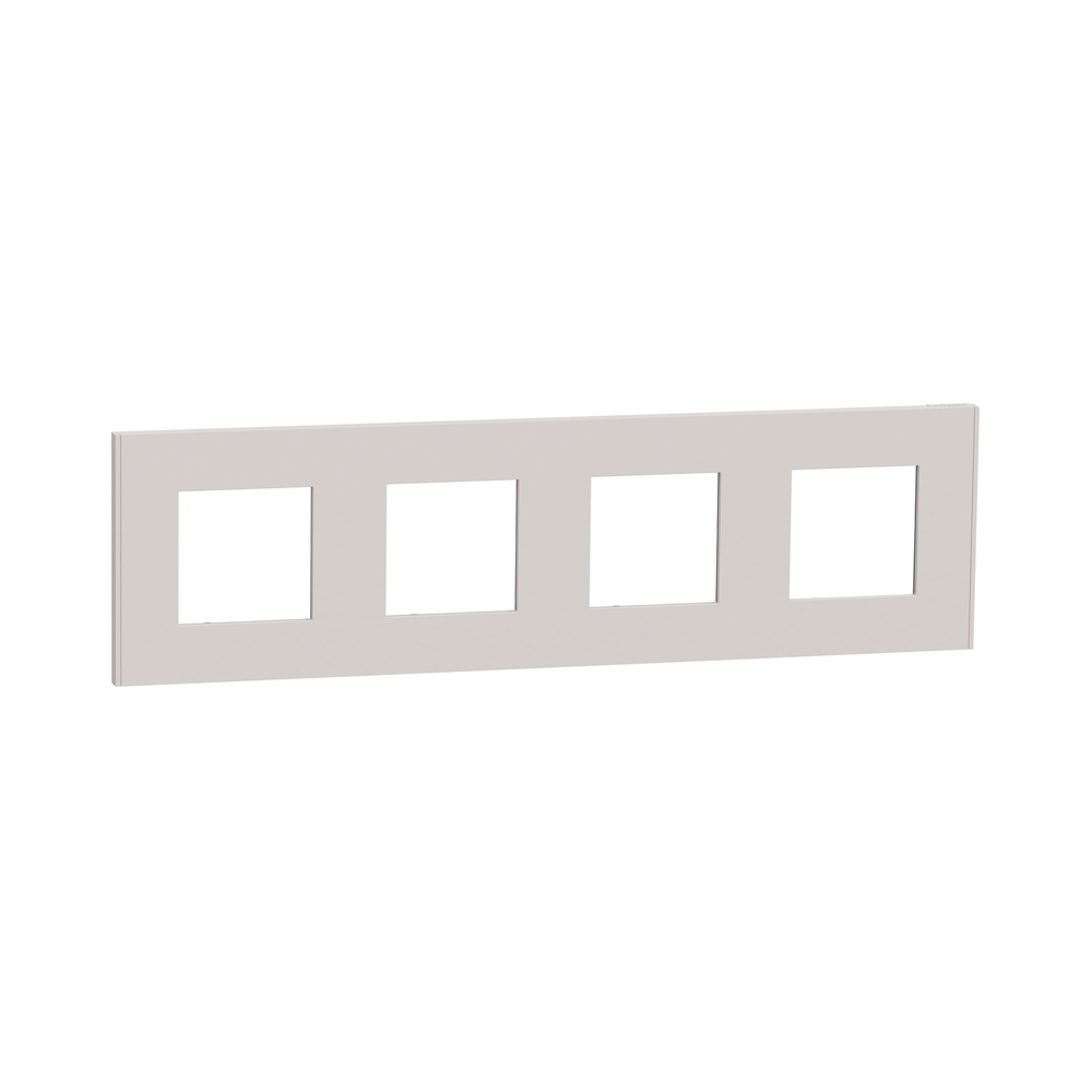 Рамка 4x 2M Сив Unica Deco Essential - Schneider Electric Unica NEW NU600824