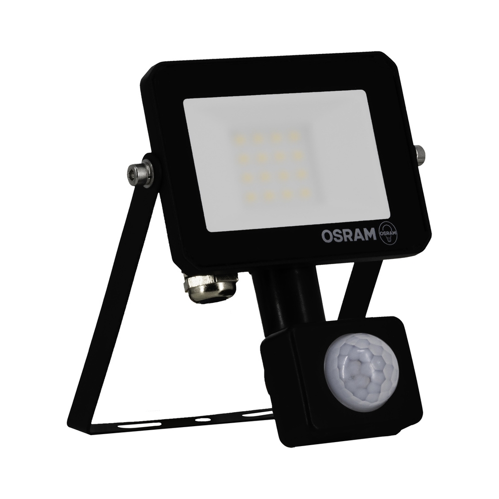 LED прожектор със сензор FL LUX SENSOR 10W 6500K Ra>80 IP65 черен - LEDVANCE FL LUX LED489464