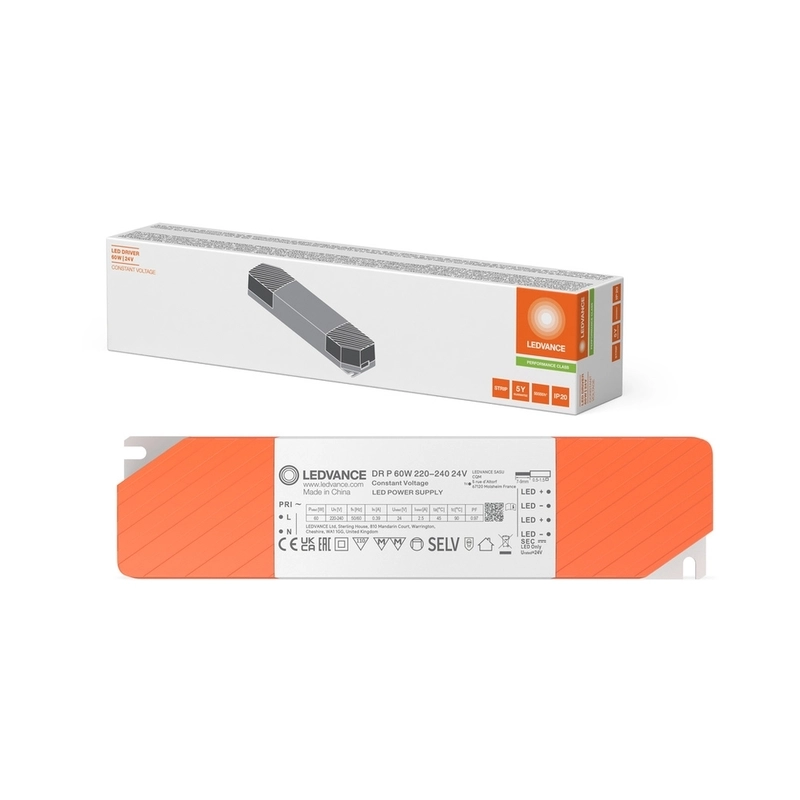 LED захранване DR P 60W/220-240/24V IP20 - LEDVANCE DR P