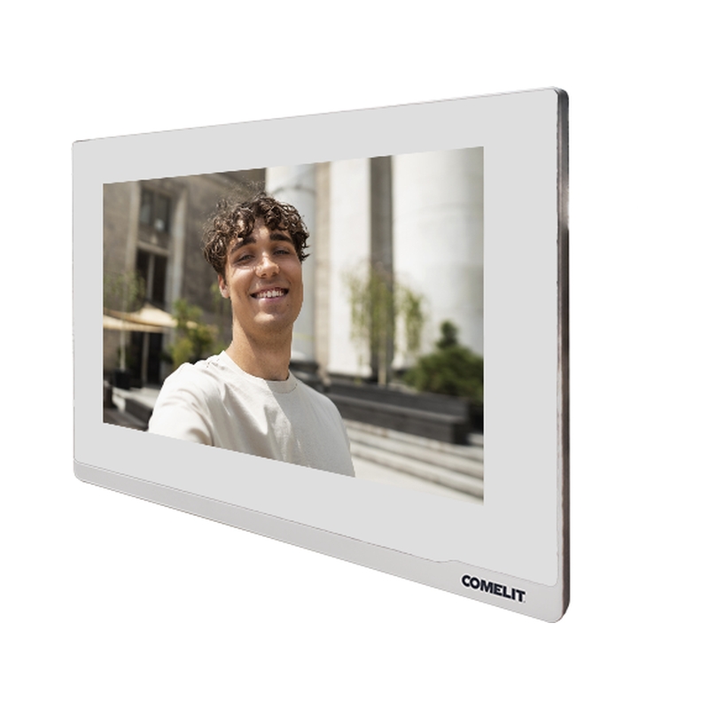 Монитор сензорен 7" Padua PoE ViP, бял - Comelit 6815W