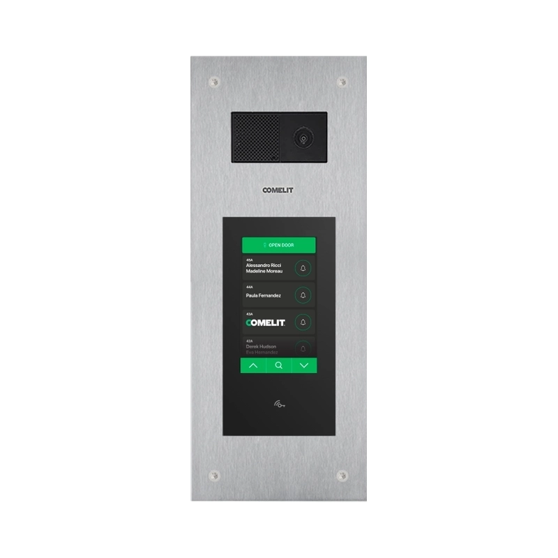 VIP IP digital entrance panel STEELTOUCH - Comelit IX8090
