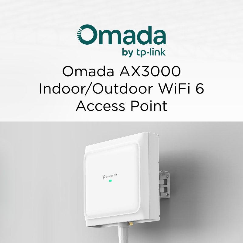 EAP650 D120-Outdoor Omada by TP-Link – високопроизводителна WiFi 6 точка за достъп за индустриални и външни среди