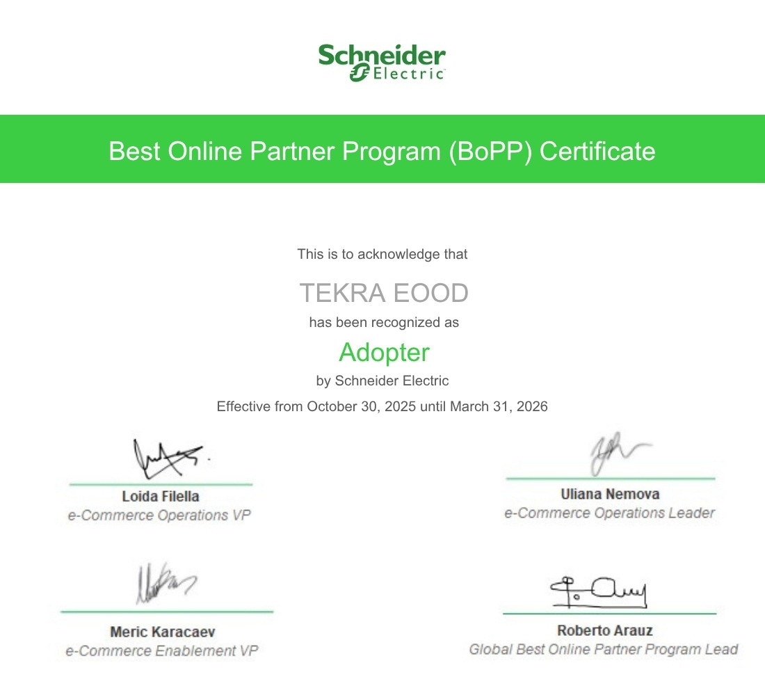 Текра официално стана част от глобалната програма Best Online Partner Program (BOPP)